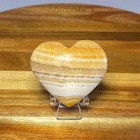 Orange Banded Calcite